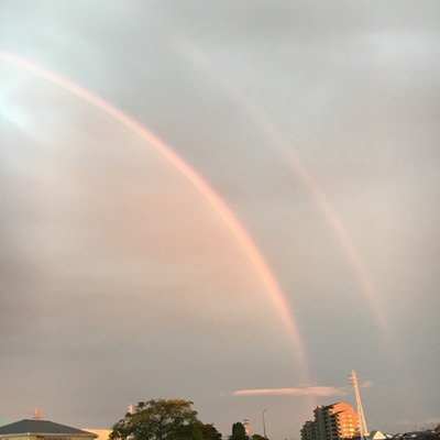 【浜松】虹が出ました！